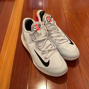Nike Court Air Zoom Zero QS Tennis Gray AR6531 001. Size 13. SZ 13 Men’s. USOPEN